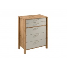 Kumode ar koka kājām INDYGO K5S, beige